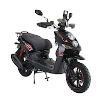 MOTO JETTOR VMAX150 E3/NEGRO Y ROJO 2024